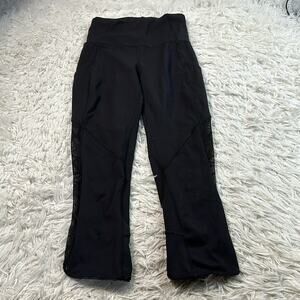 Lululemon City Sky Run By Crop Black